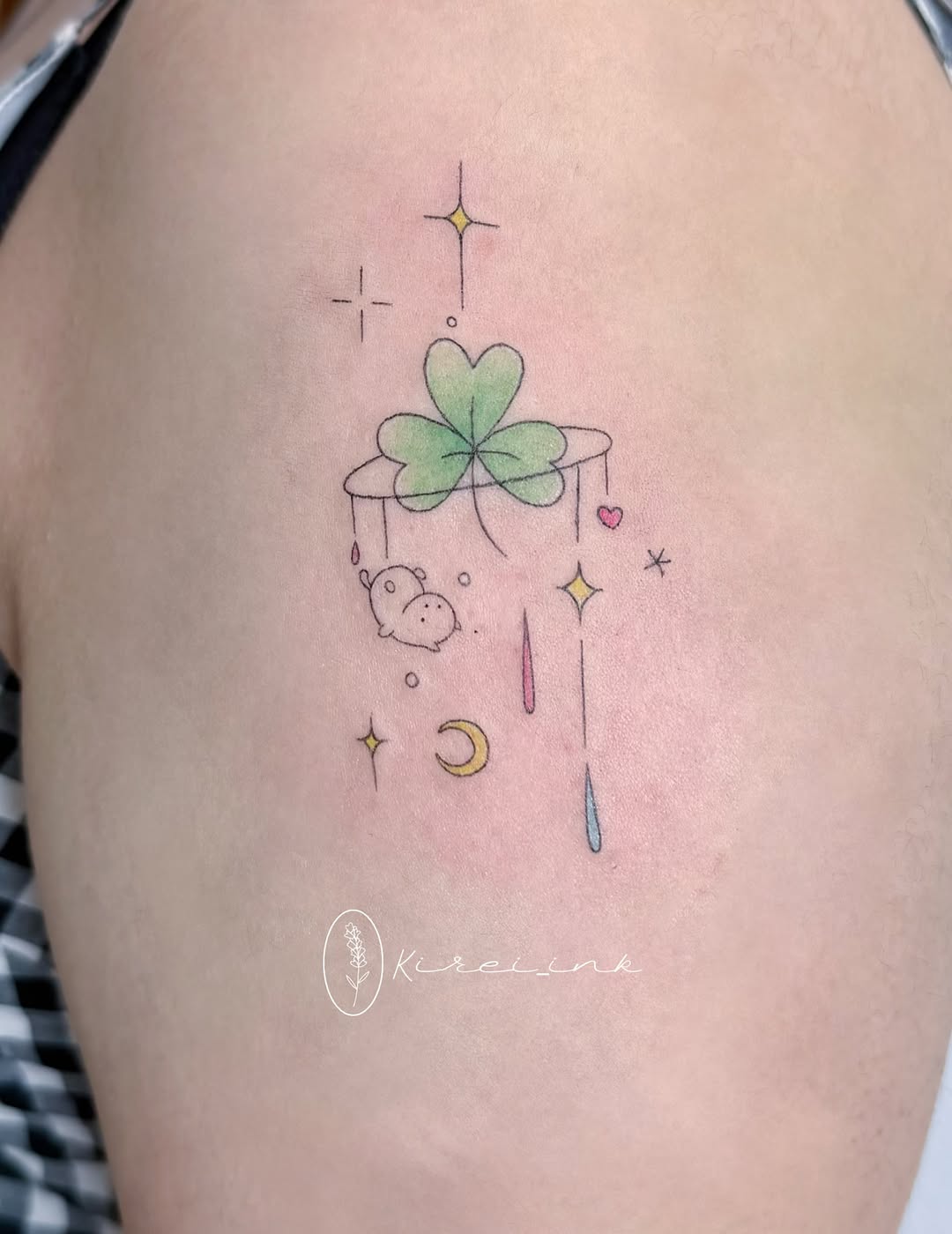 Tattoo by @kireiink_rose — fine_line, minimalist