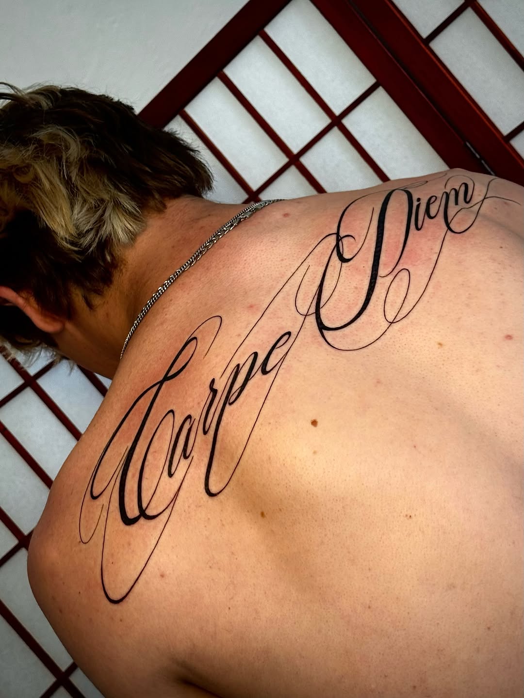 Tattoo by @inkbymiso — lettering_script, fine_line