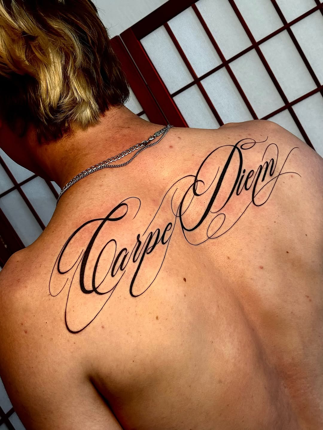 Tattoo by @inkbymiso — lettering_script, fine_line