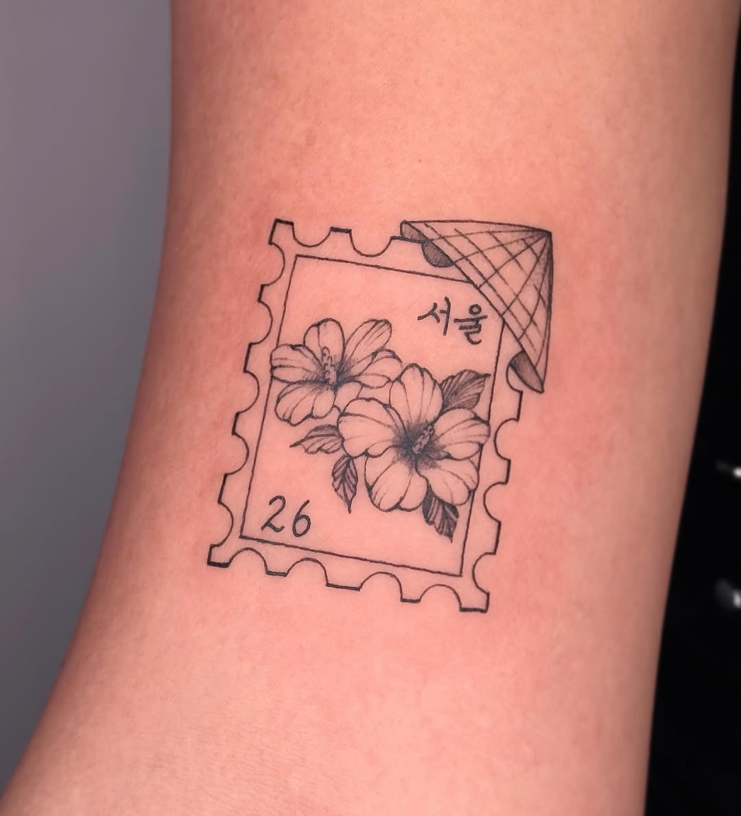 Tattoo by @xillta.ink β fine_line, black_and_grey
