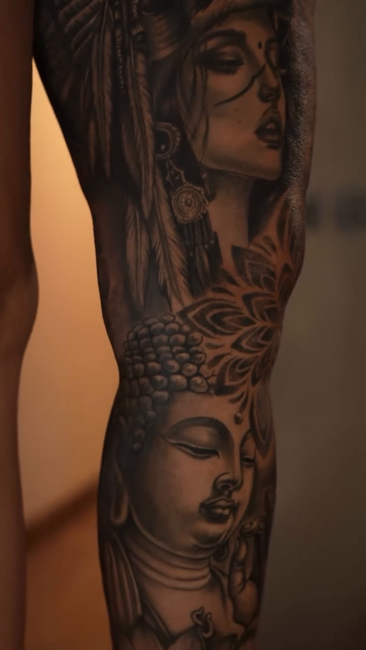 Tattoo by @aistetattoo โ black_and_grey, realism