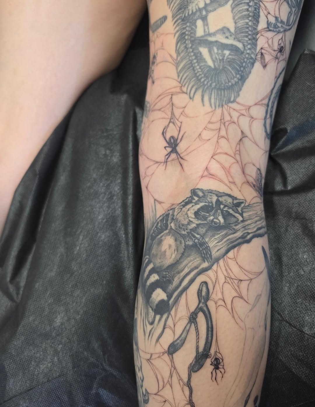 Tattoo by @shannongatesart — realism, black_and_grey