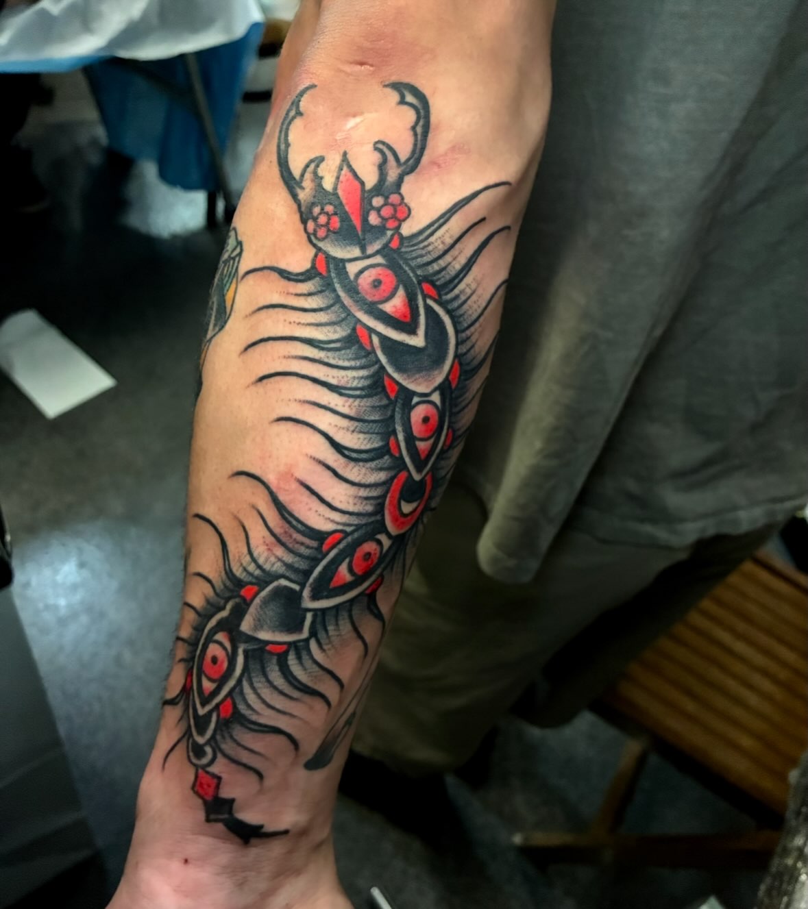 Tattoo by @joeyknucklestattoo — american_traditional