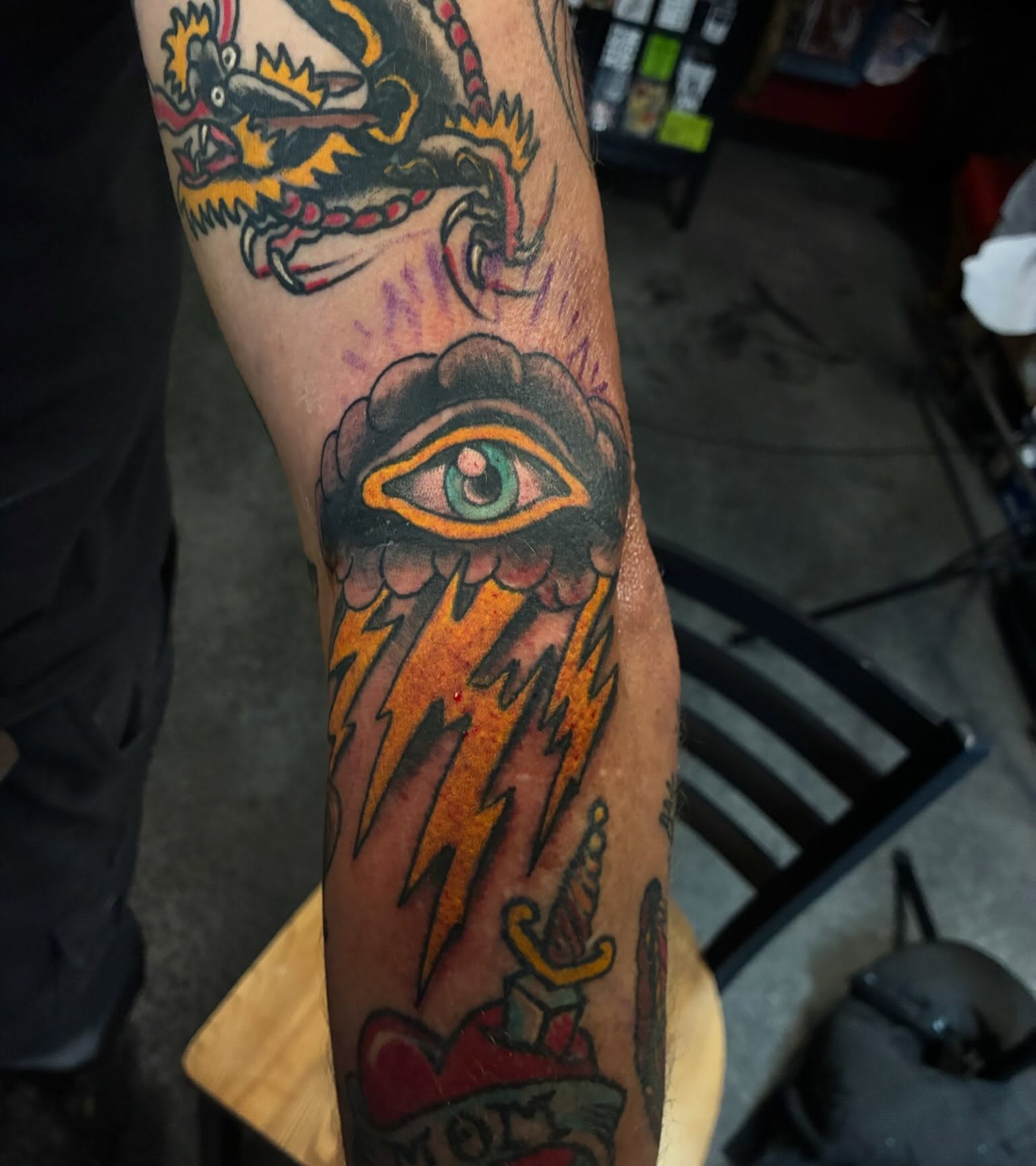 Tattoo by @joeyknucklestattoo — american_traditional