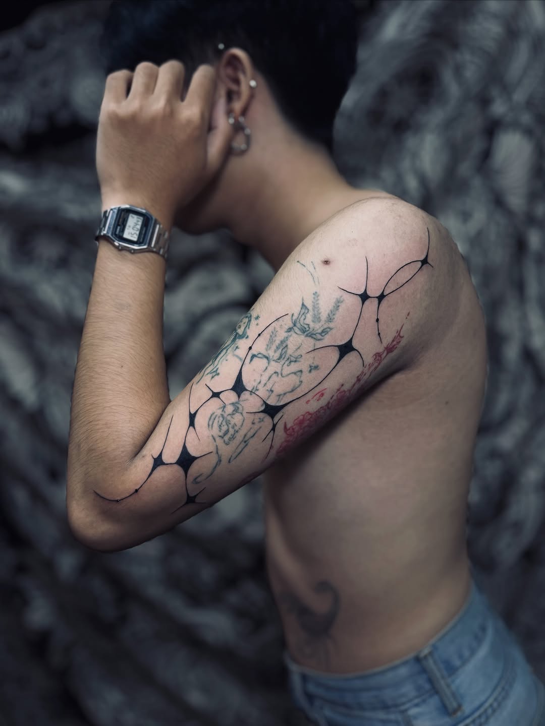 Tattoo by @bofumania — fine_line, geometric