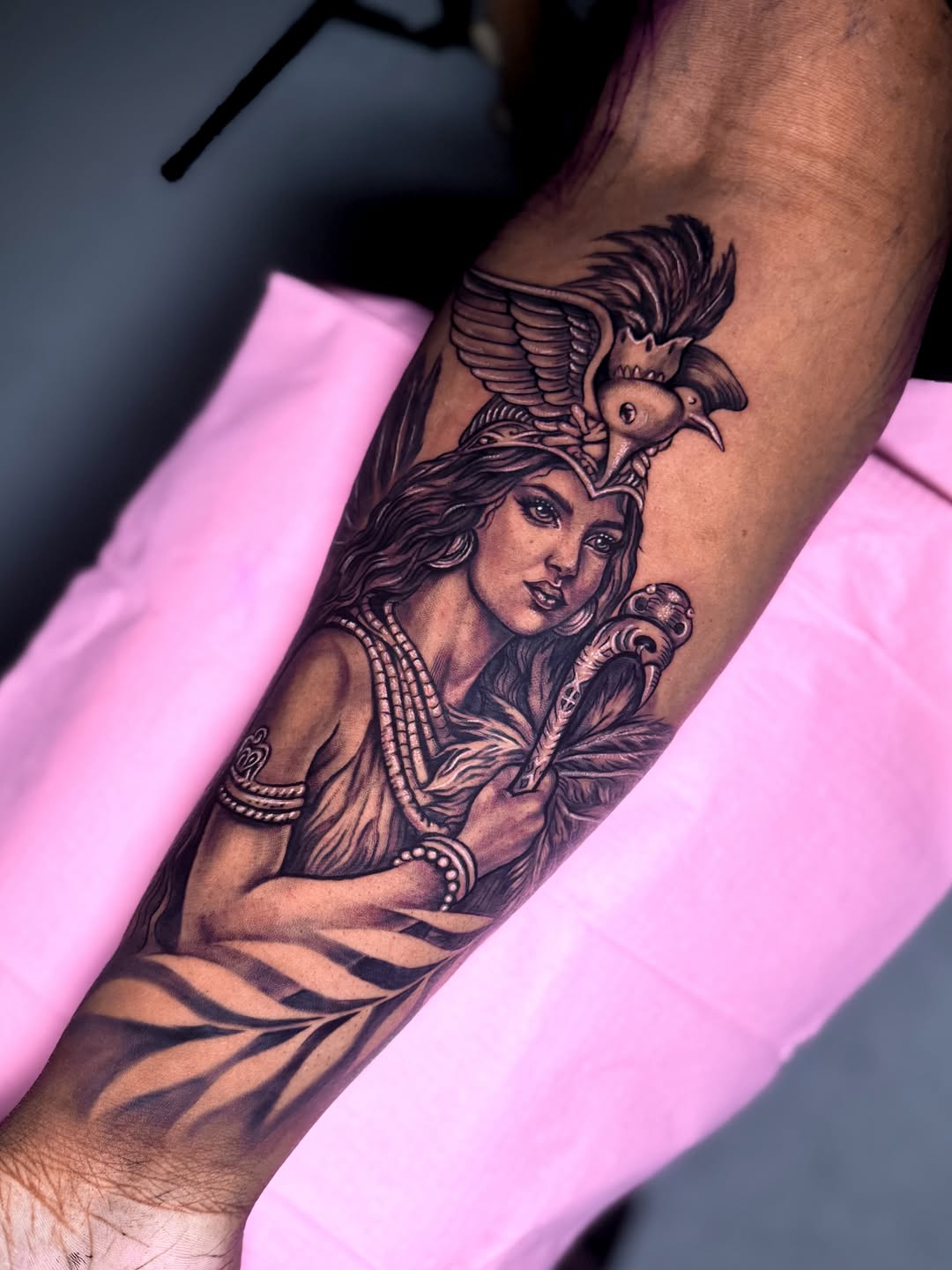 Tattoo by @recky.tattoos — realism, black_and_grey