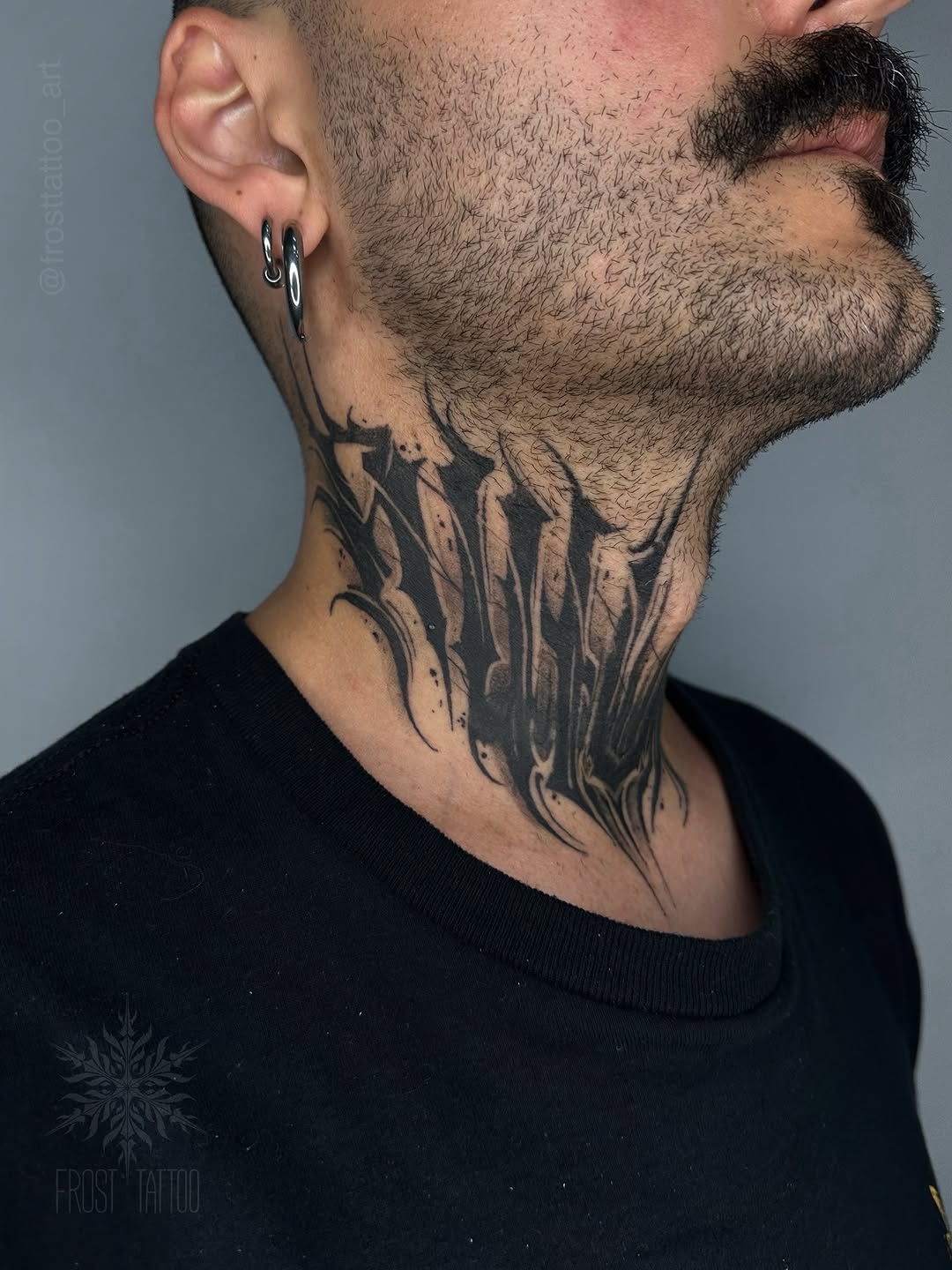 Tattoo by @frosttattoo_art — lettering_script, blackwork