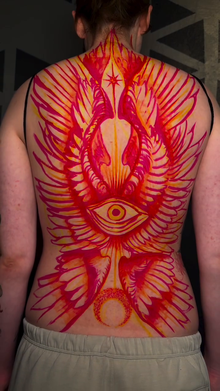 Tattoo by @hxc.tattoos — illustrative, geometric