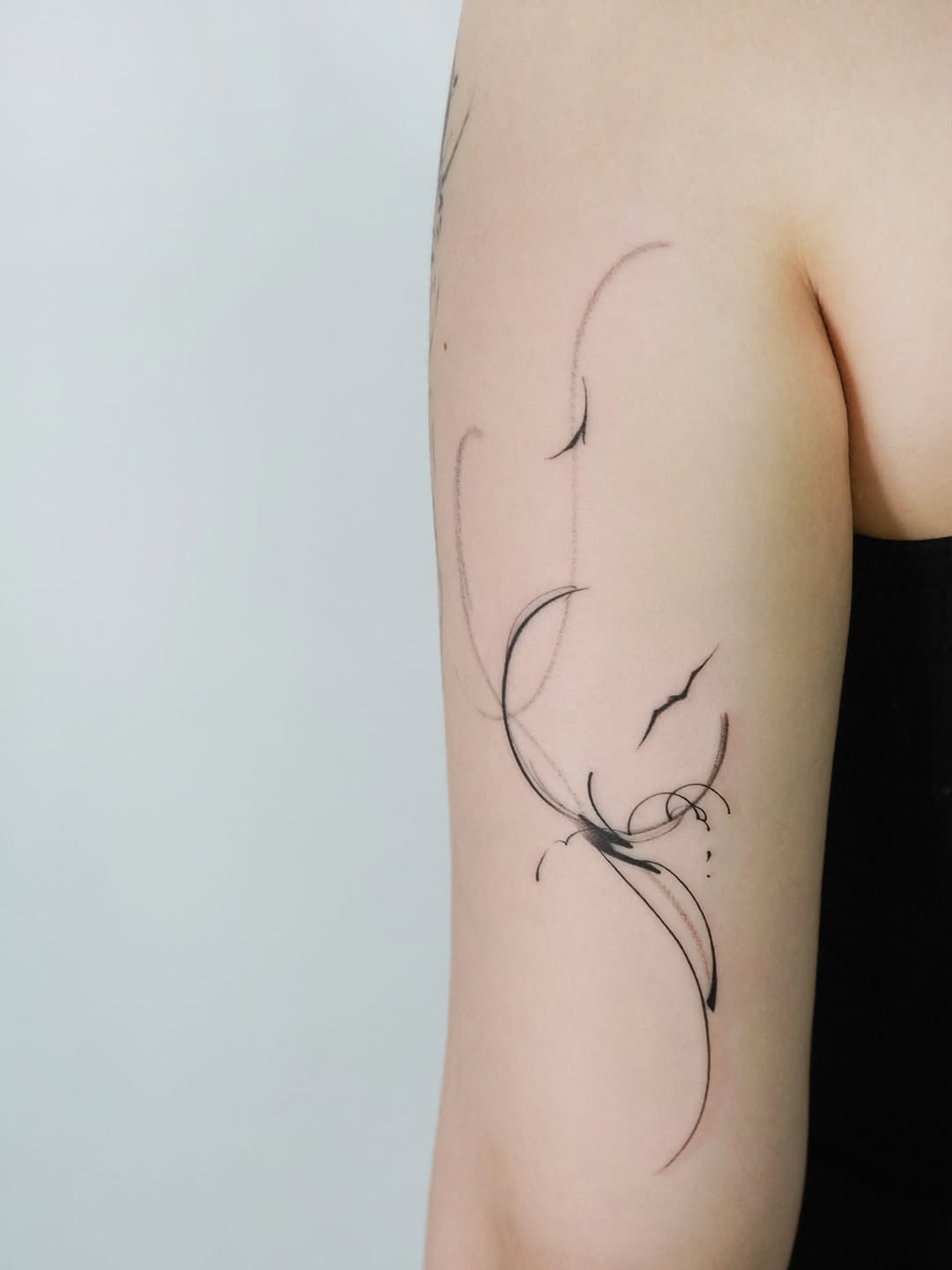 Tattoo by @today_do_black — illustrative, fine_line