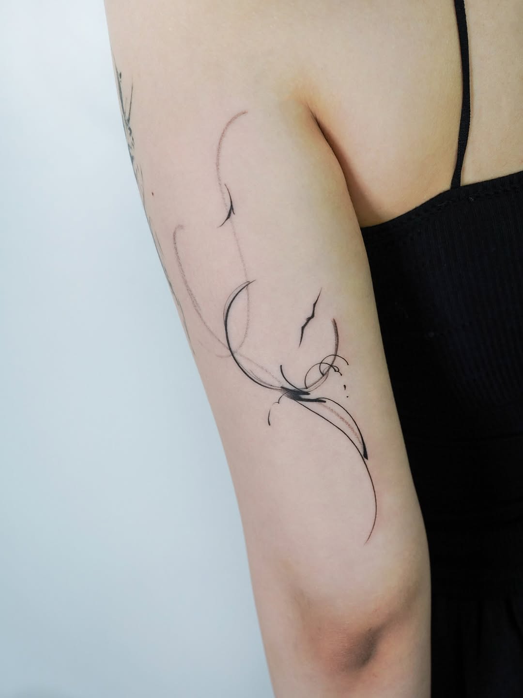 Tattoo by @today_do_black — illustrative, fine_line