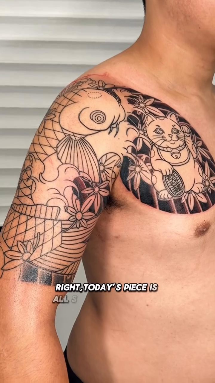 Tattoo by @jenna_tattoo — japanese_irezumi, black_and_grey