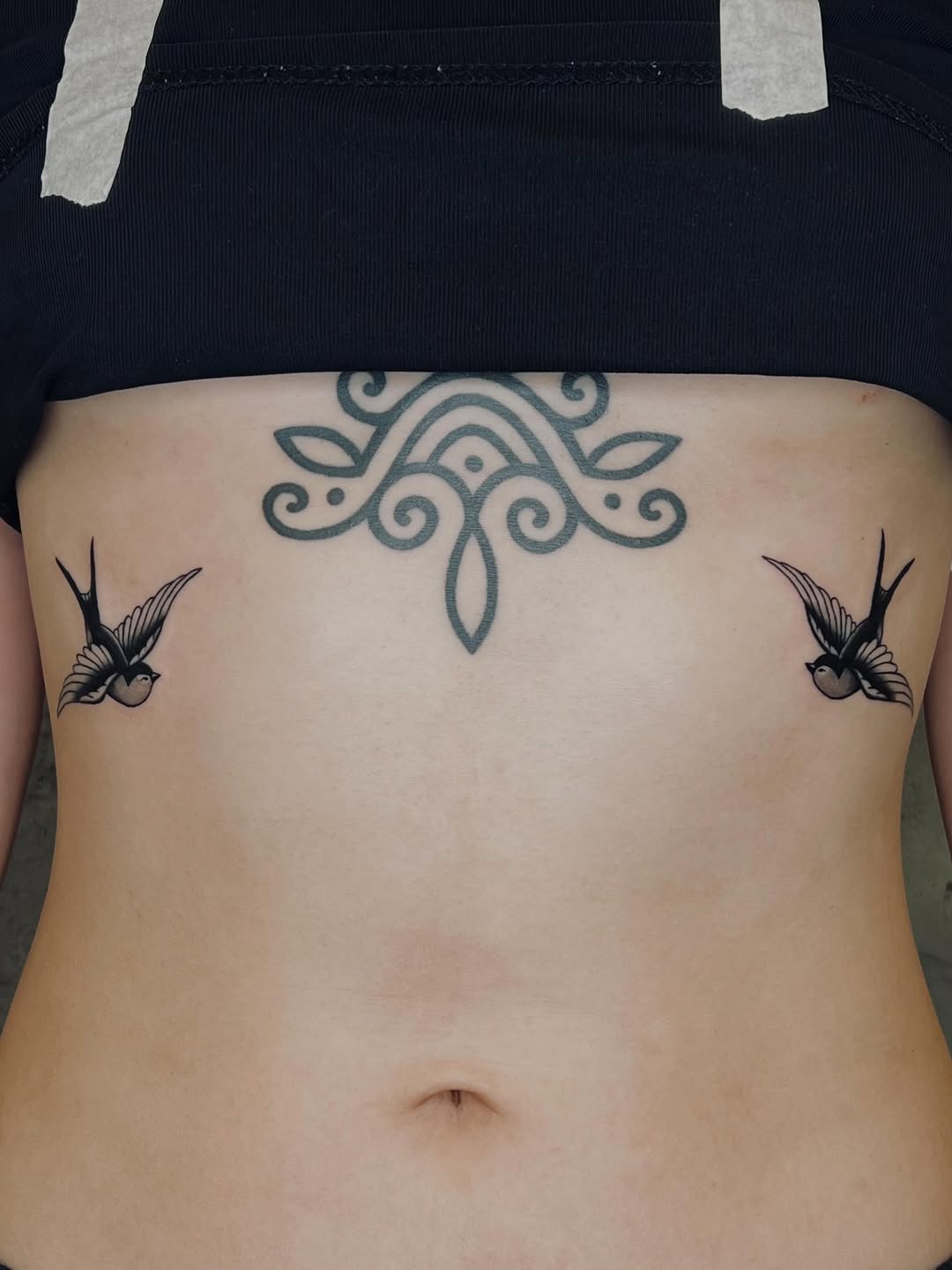 Tattoo by @hry.cyc — american_traditional, black_and_grey