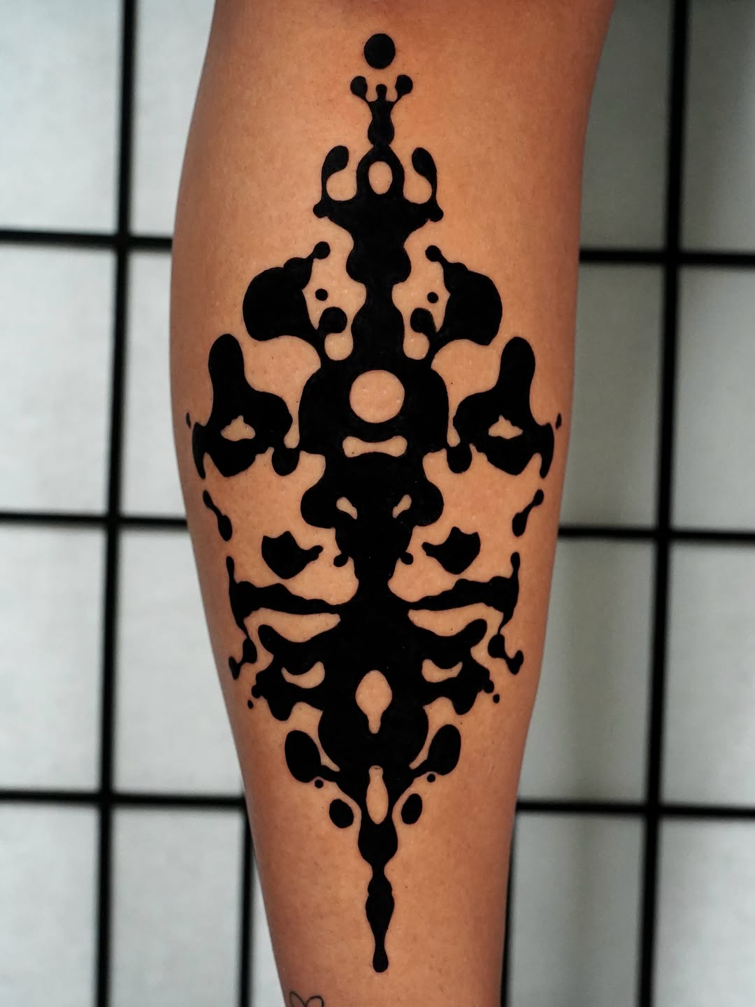 Tattoo by @hunter.haze.tattoos — blackwork