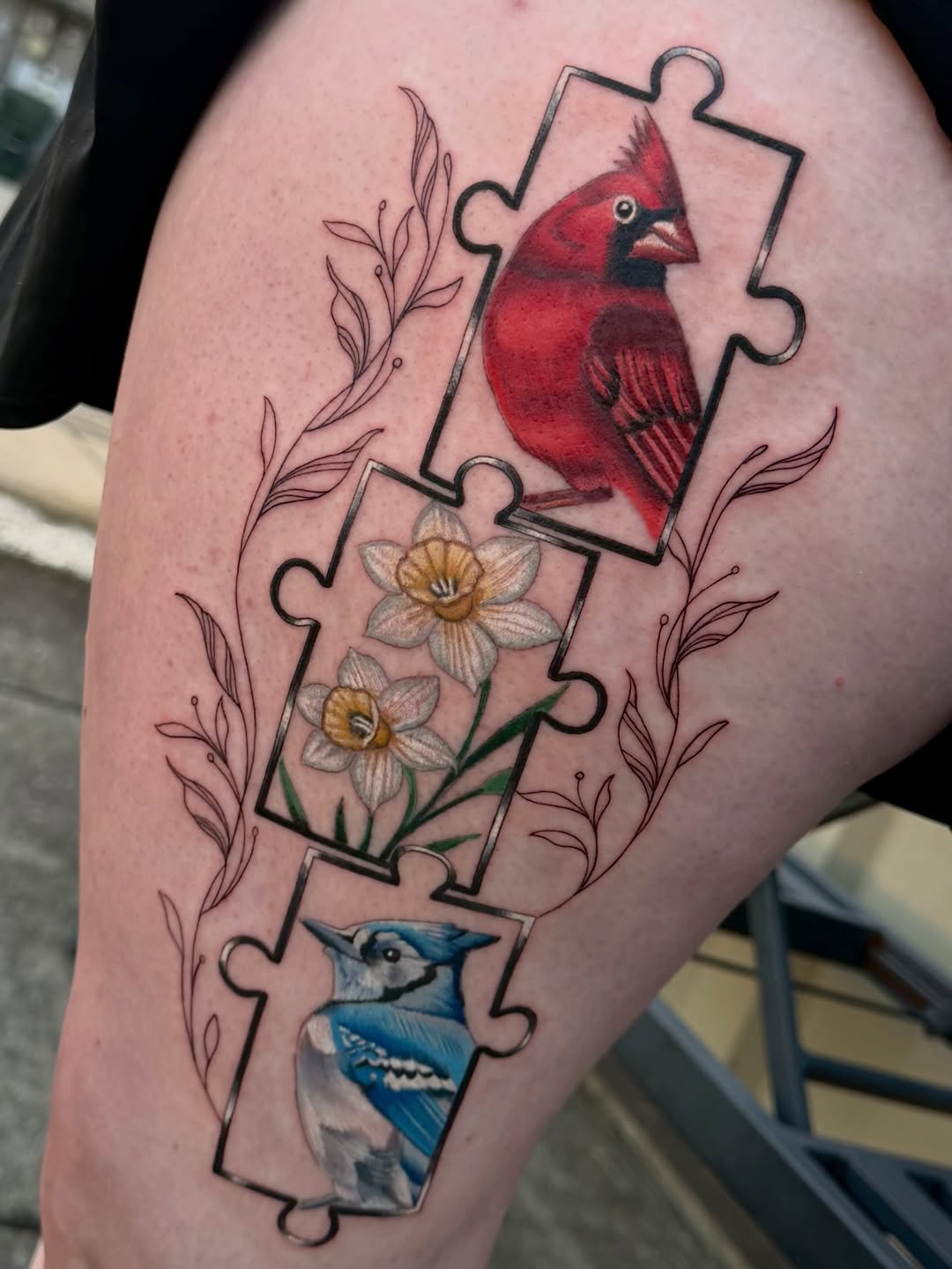 Tattoo by @lovebeavertattoo โ realism, fine_line