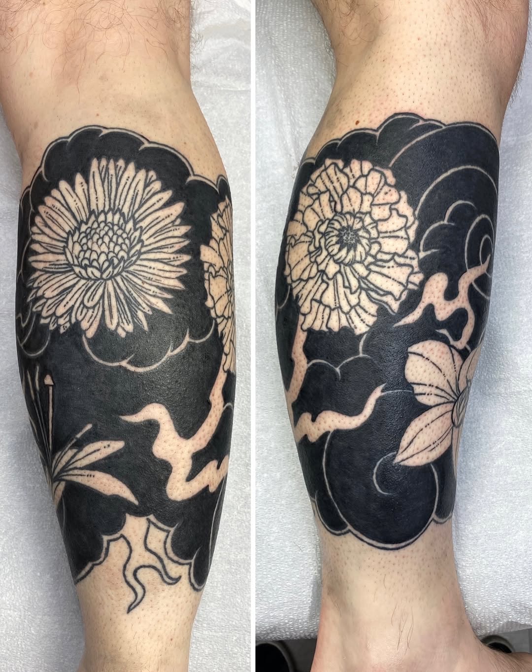Tattoo by @mikegor โ japanese_irezumi, blackwork