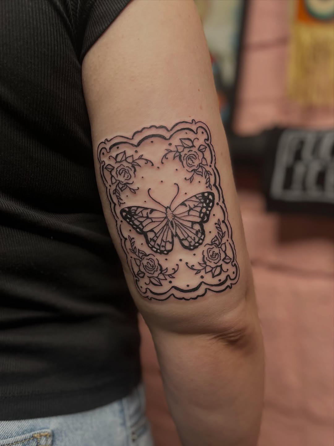 Tattoo by @dreamychristatts β illustrative, black_and_grey