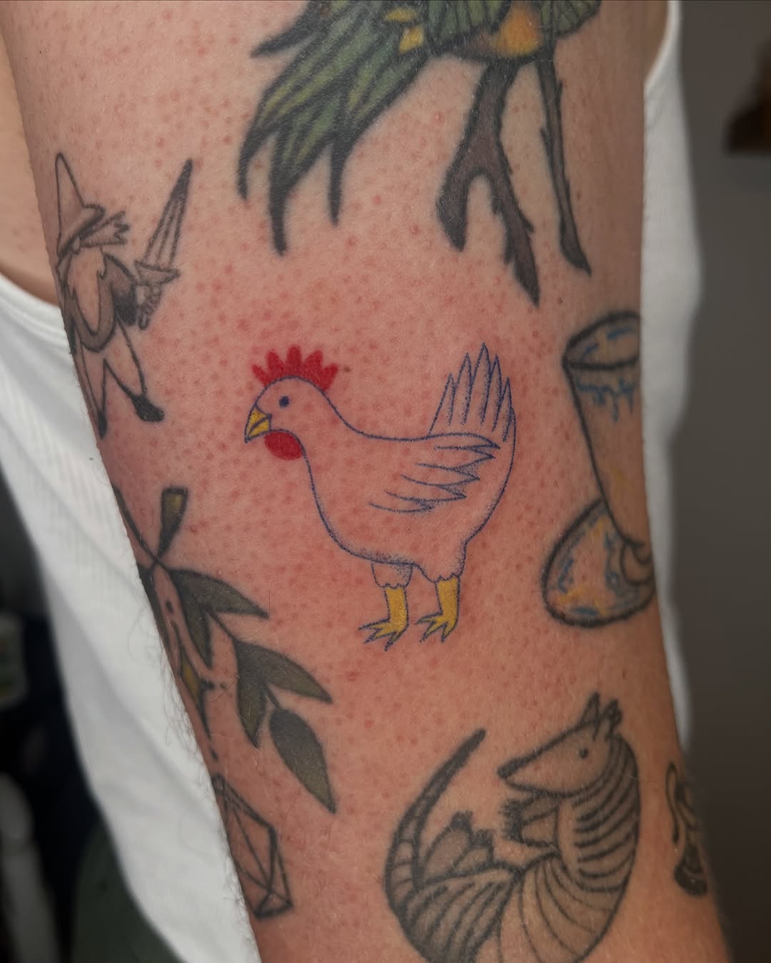 Tattoo by @cowgirlufo — new_school