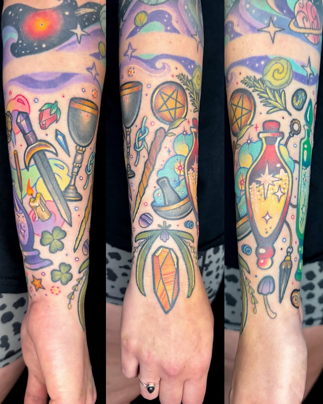 Tattoo by @janinetattoos โ new_school