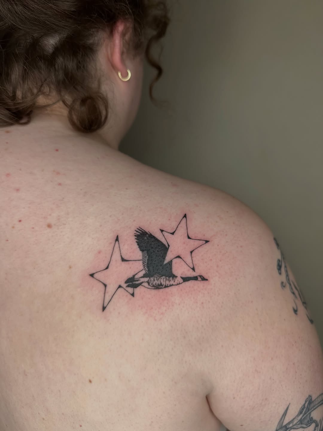 Tattoo by @silly.tatty — fine_line, black_and_grey