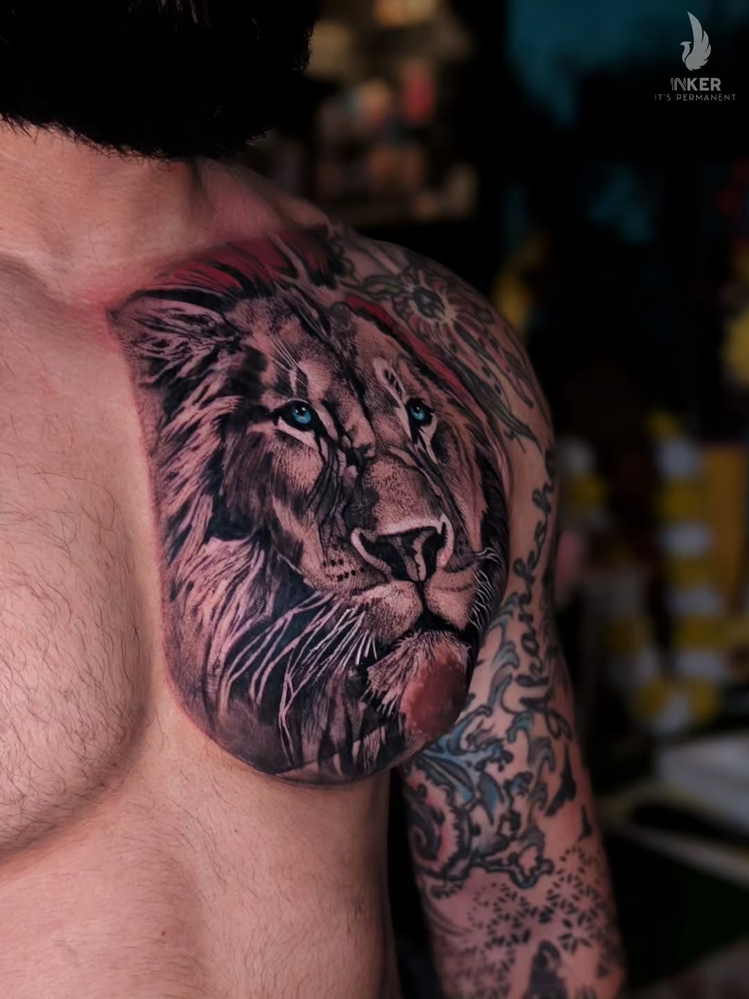 Tattoo by @suvo_the_inker — realism, black_and_grey