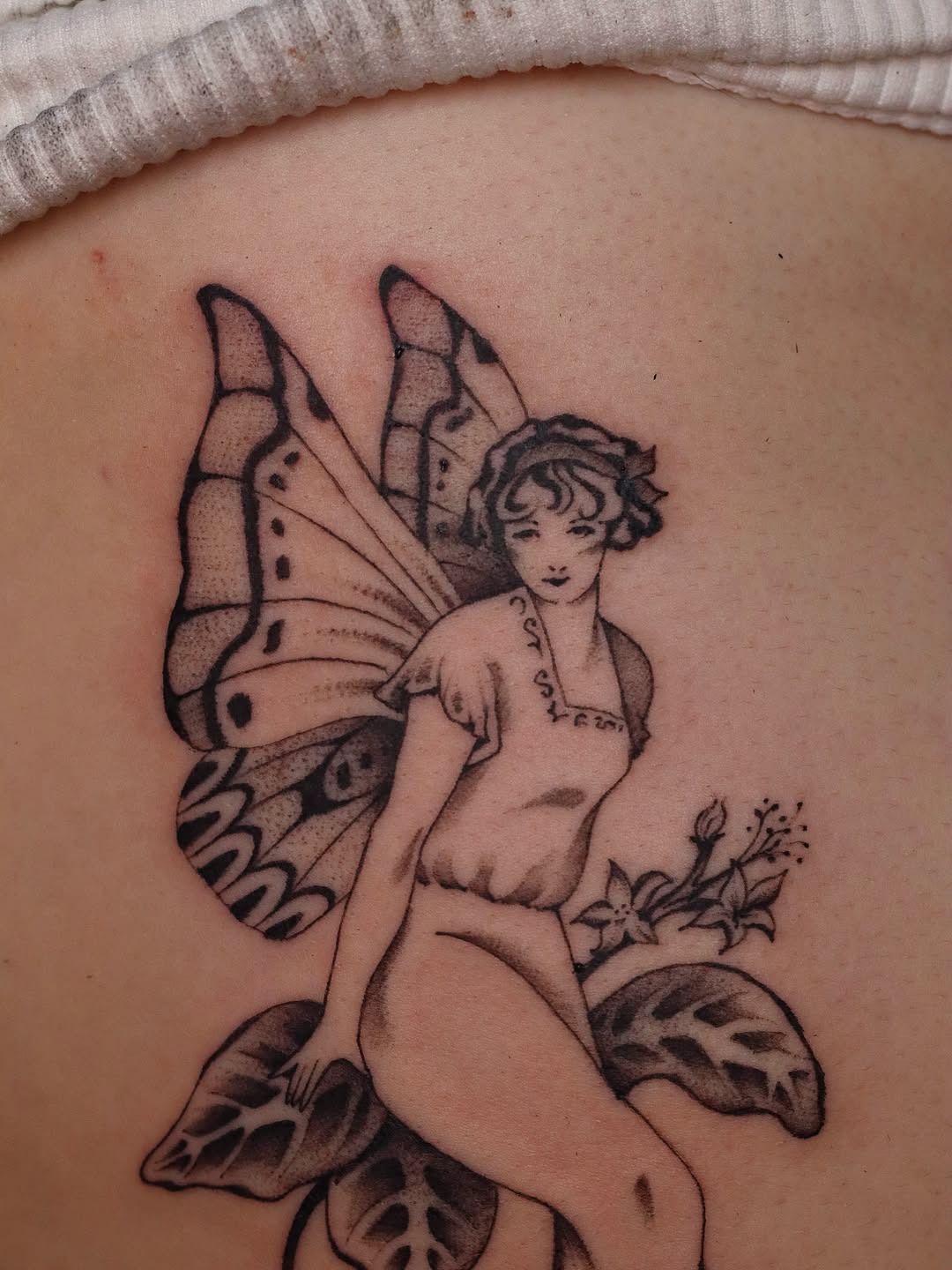 Tattoo by @nik.checots — black_and_grey, realism