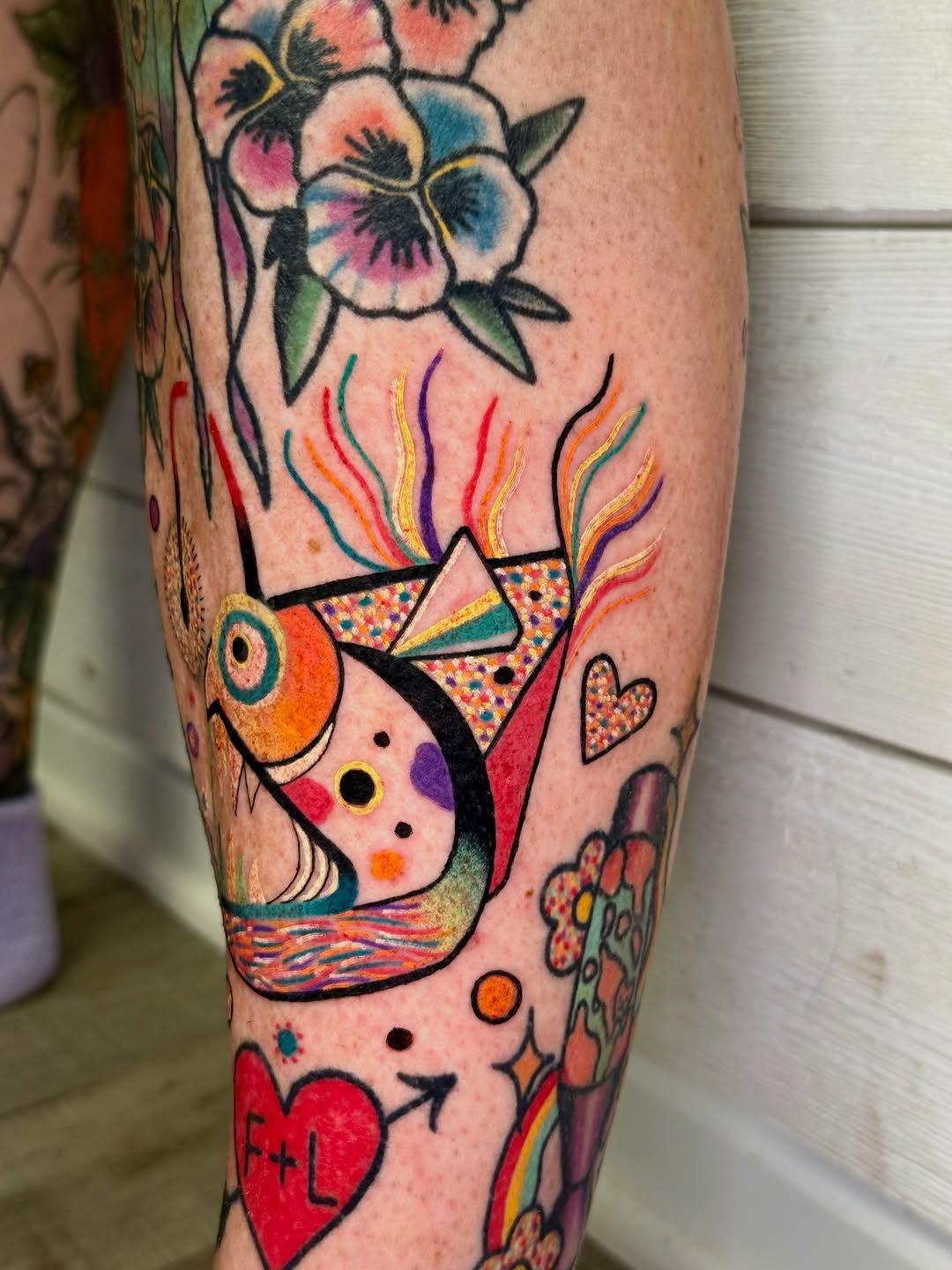 Tattoo by @muridiana — new_school, illustrative