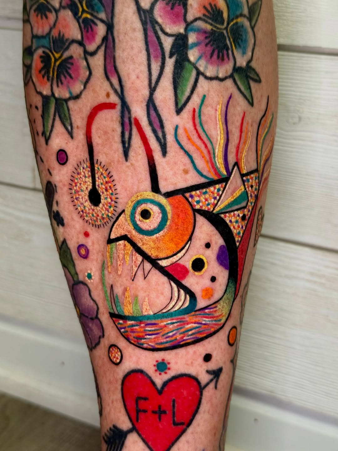 Tattoo by @muridiana — new_school, illustrative