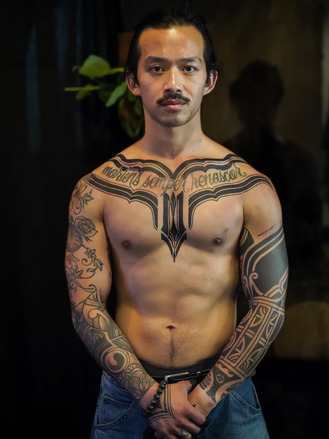 Tattoo by @oliver_kenton — blackwork, ornamental