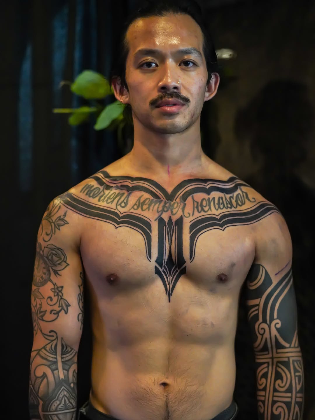 Tattoo by @oliver_kenton — blackwork, ornamental
