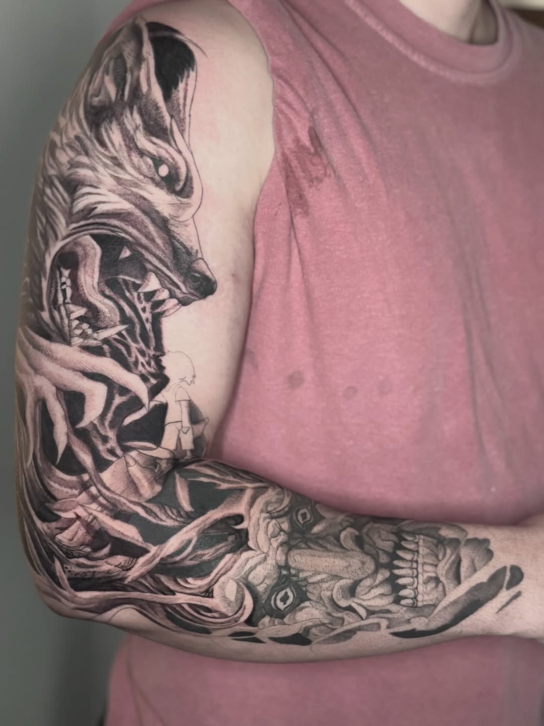 Tattoo by @needlerelic_tattoo — black_and_grey, realism