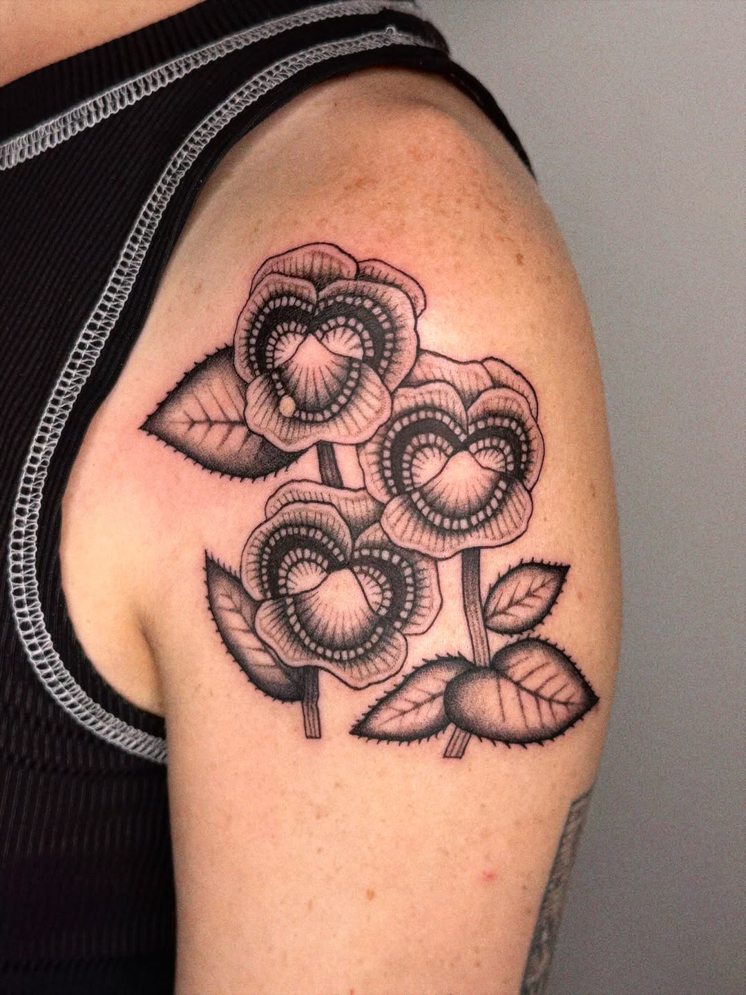Tattoo by @inkshame — dotwork
