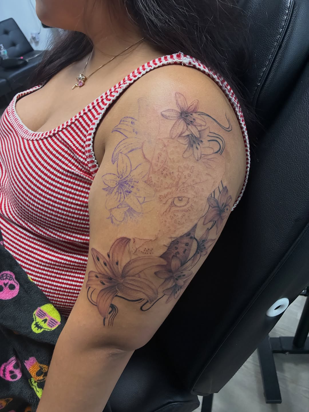 Tattoo by @tattzbyluma_ โ black_and_grey