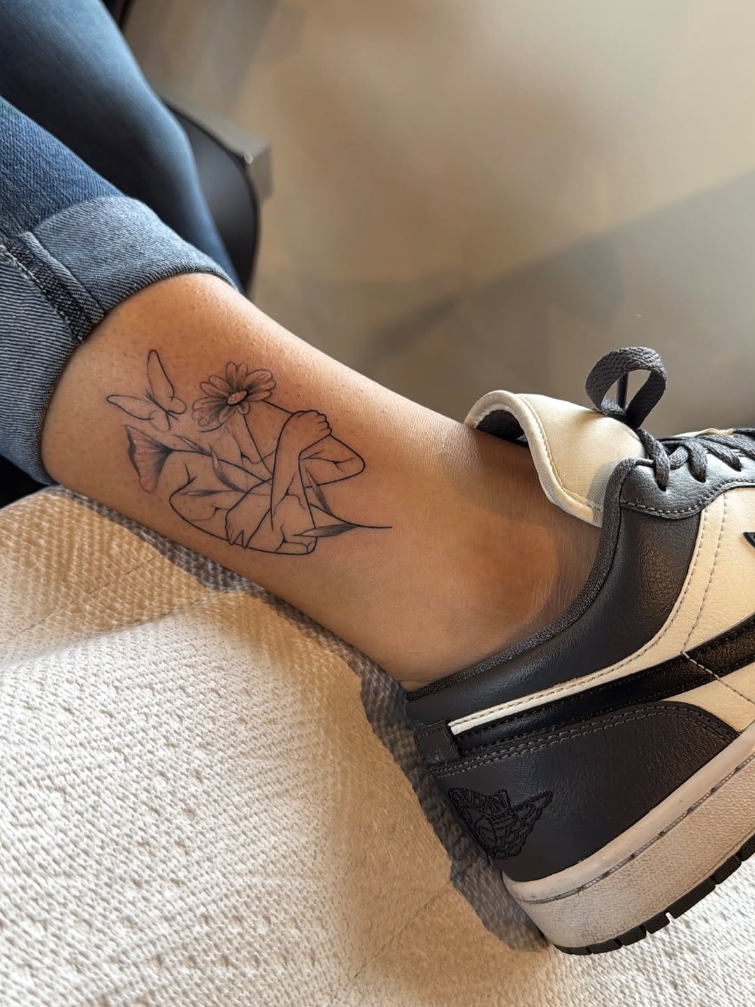 Tattoo by @santana_ink β fine_line, minimalist
