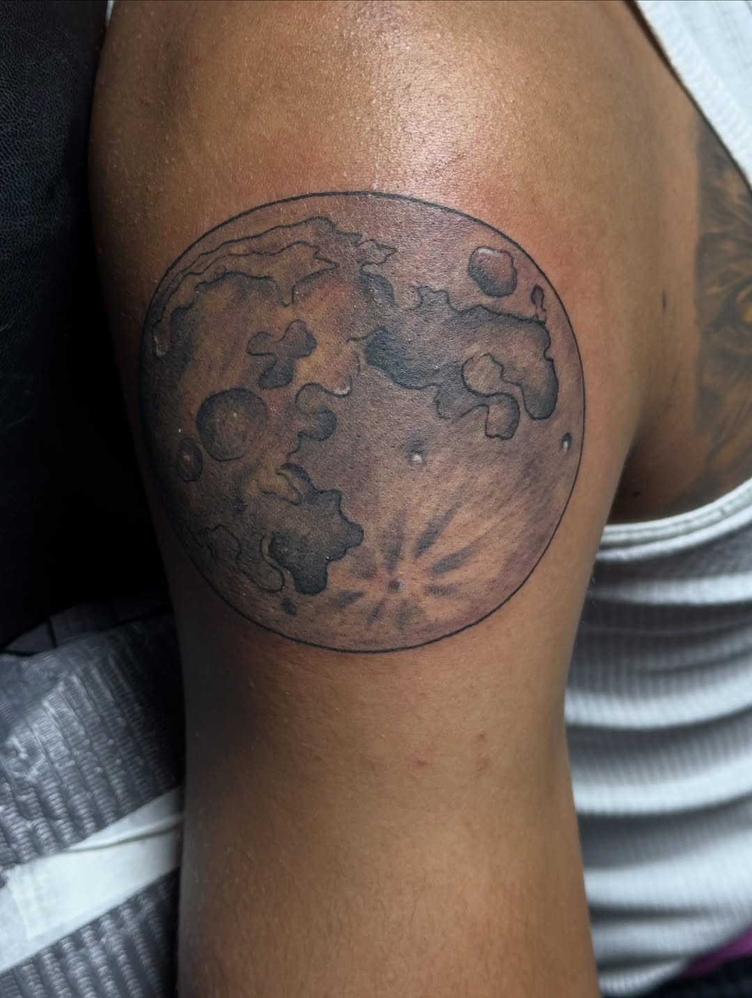 Tattoo by @gabby_la_piercer — realism, black_and_grey