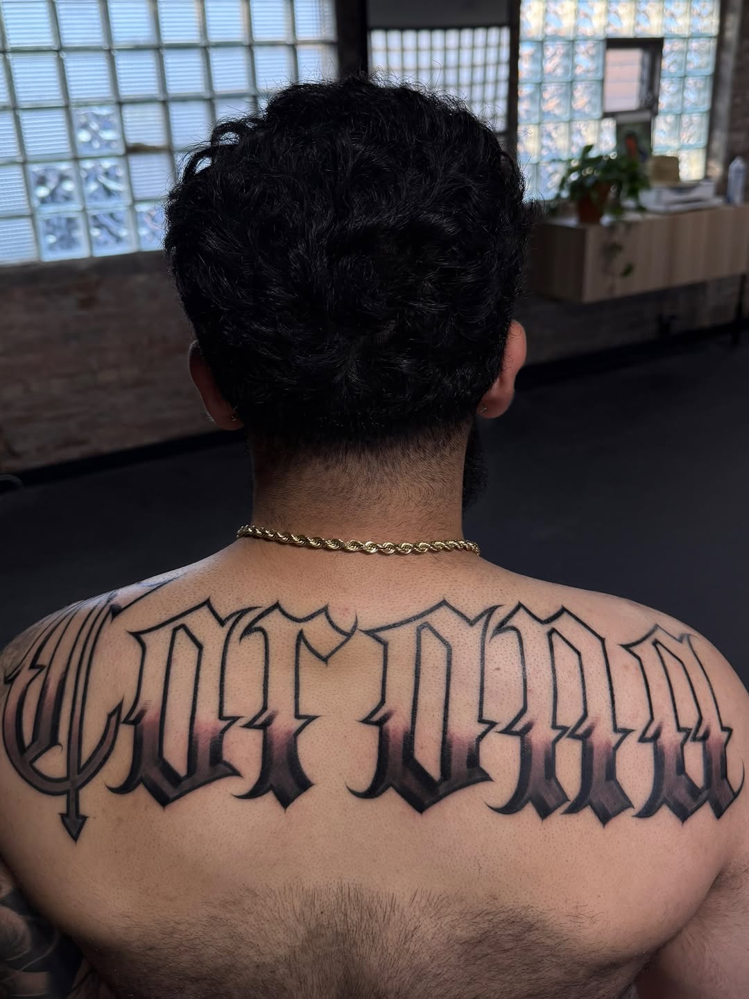 Tattoo by @santana_ink β lettering_script, chicano