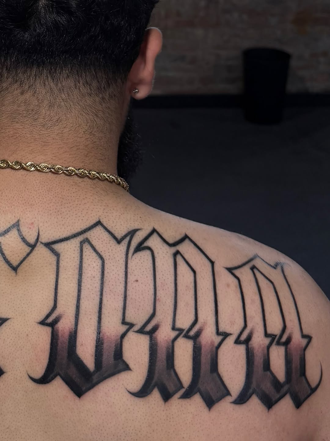 Tattoo by @santana_ink β lettering_script, chicano
