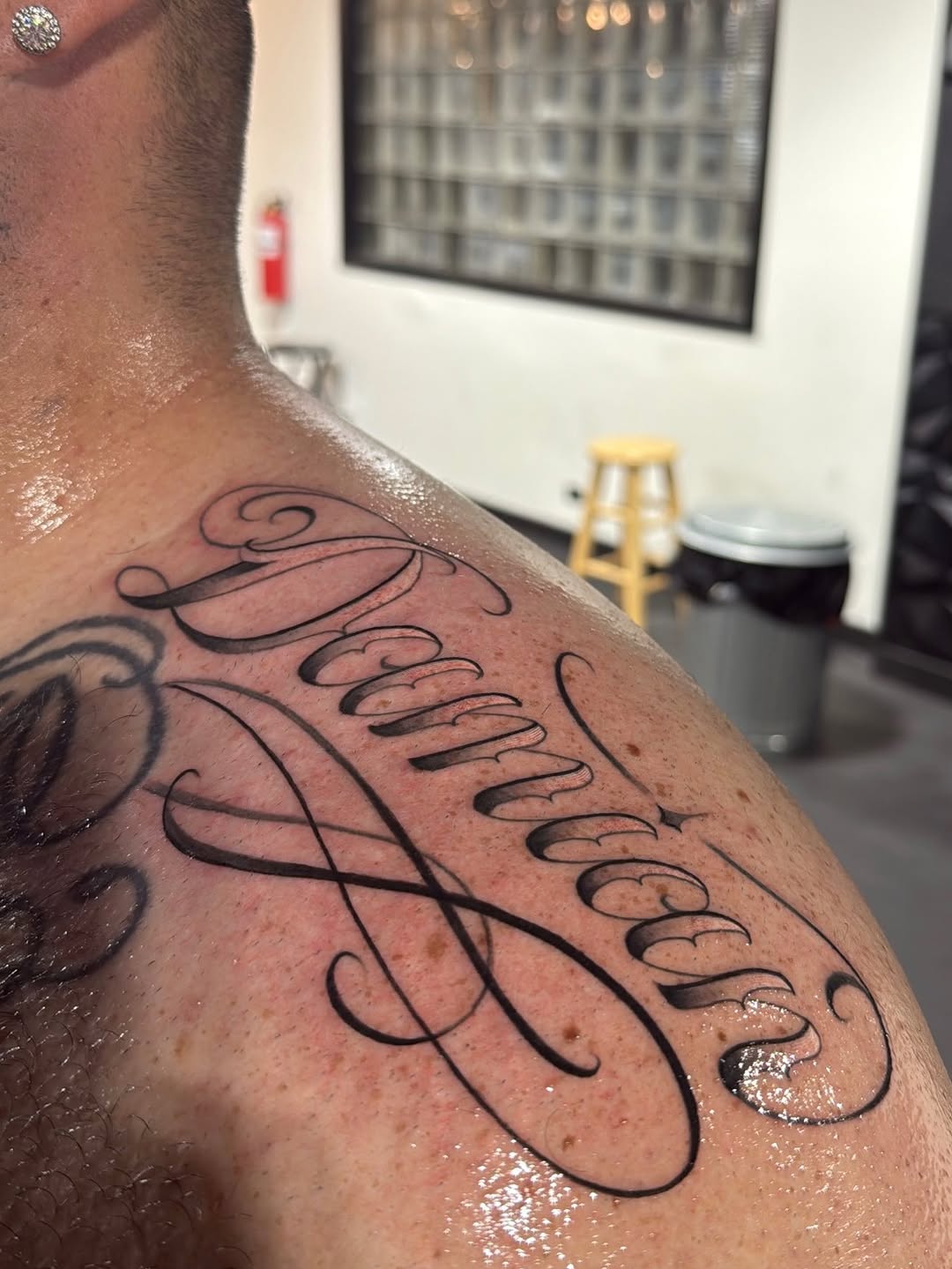 Tattoo by @santana_ink β lettering_script, chicano