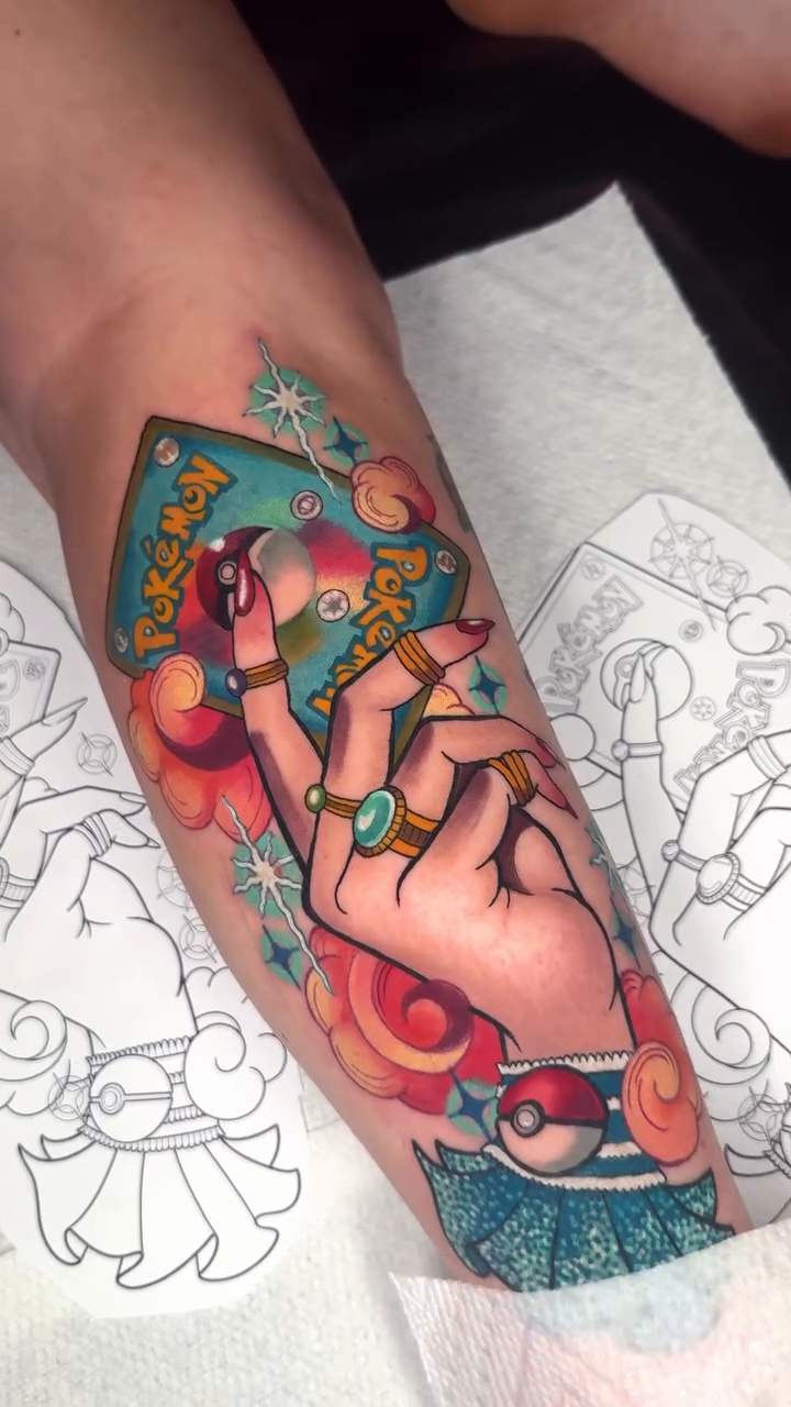 Tattoo by @marsinks β illustrative, new_school