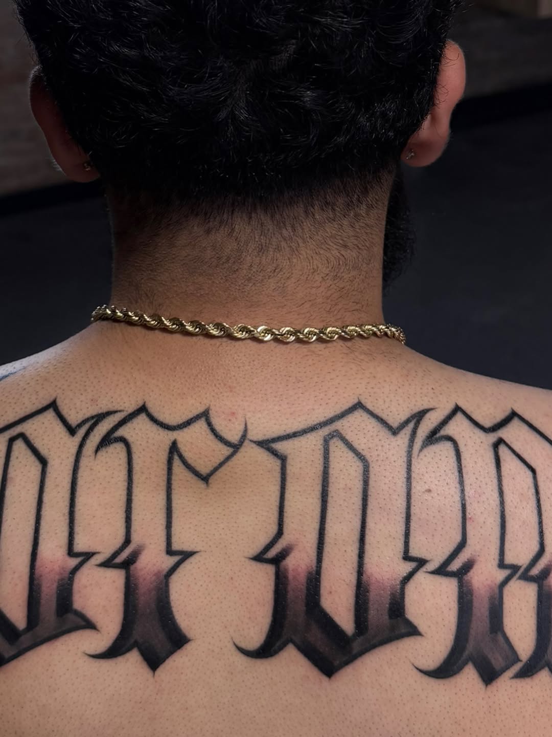 Tattoo by @santana_ink β lettering_script, chicano