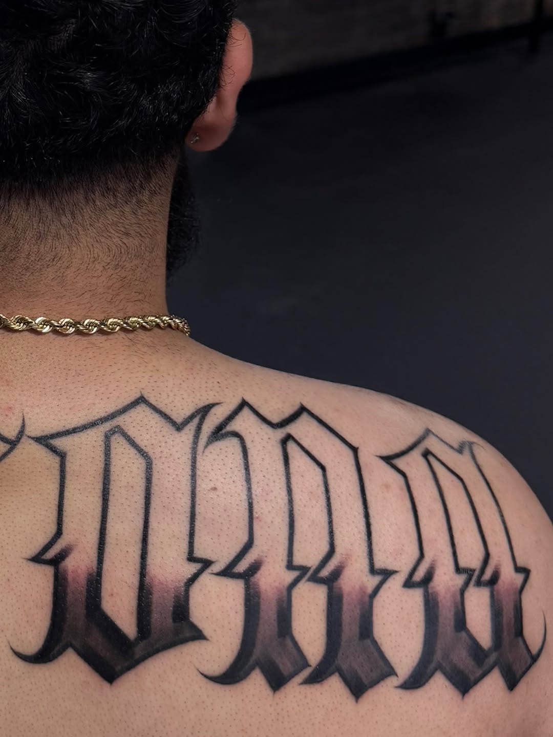 Tattoo by @santana_ink β lettering_script, chicano