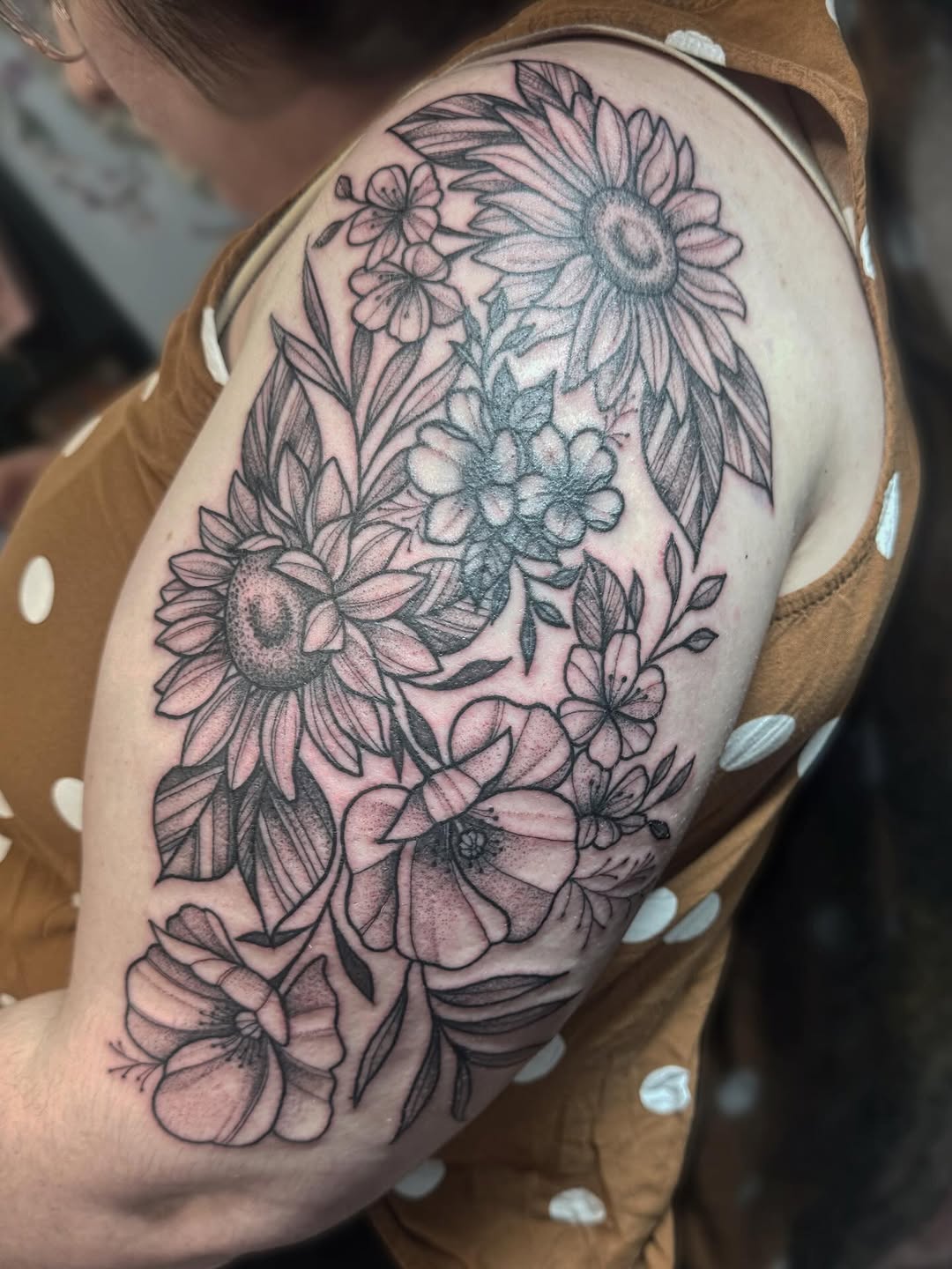 Tattoo by @kelseytattoo β illustrative, black_and_grey