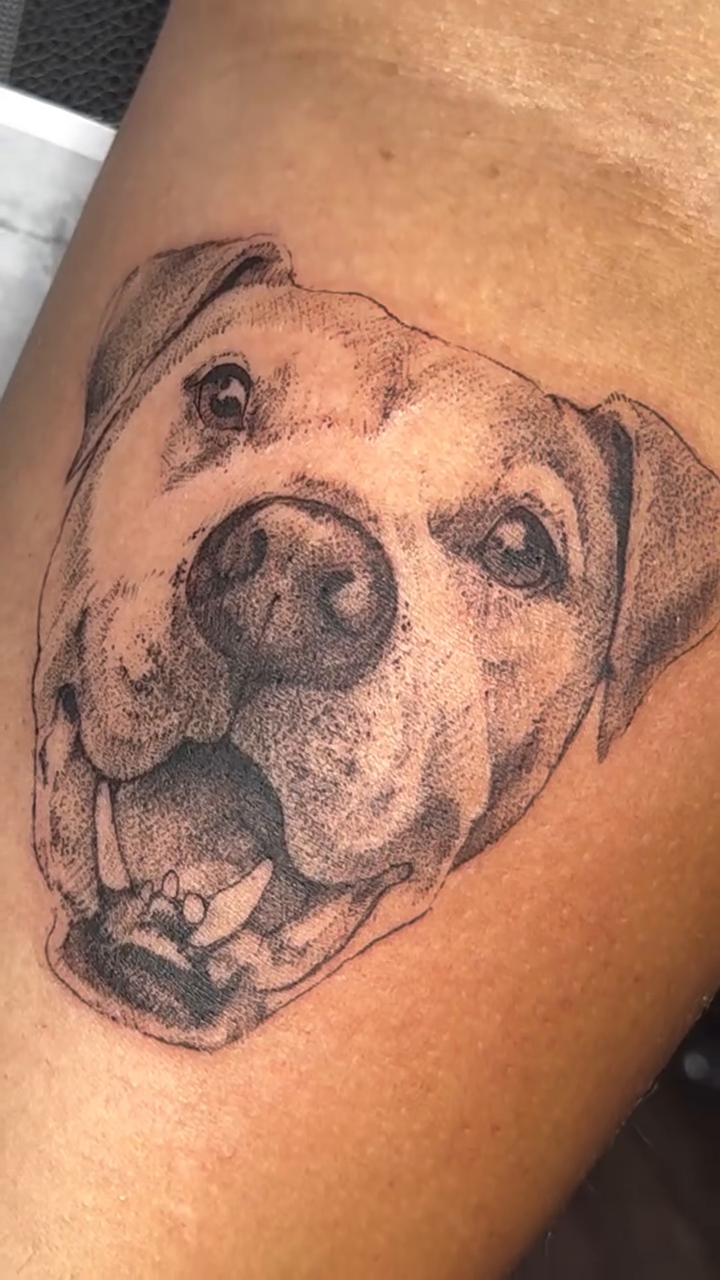 Tattoo by @michelastattoos — realism, black_and_grey
