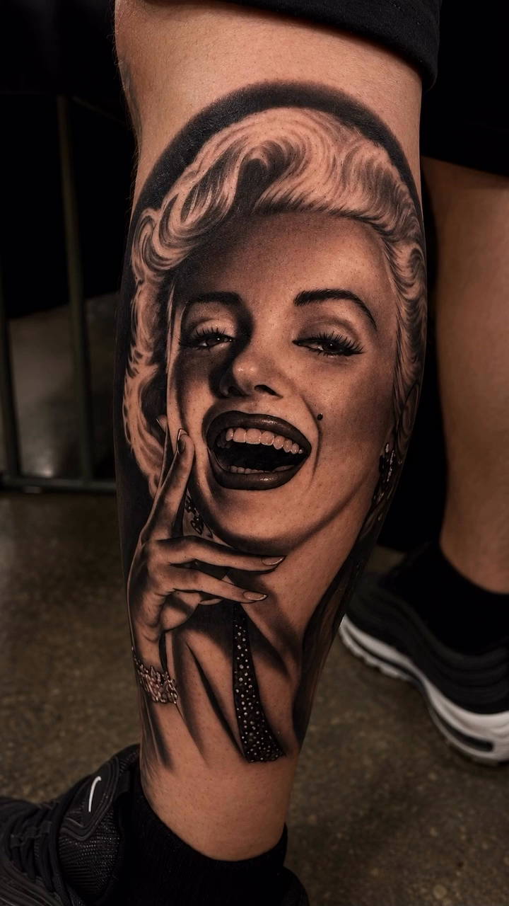 Tattoo by @sixxdeuce — realism, black_and_grey