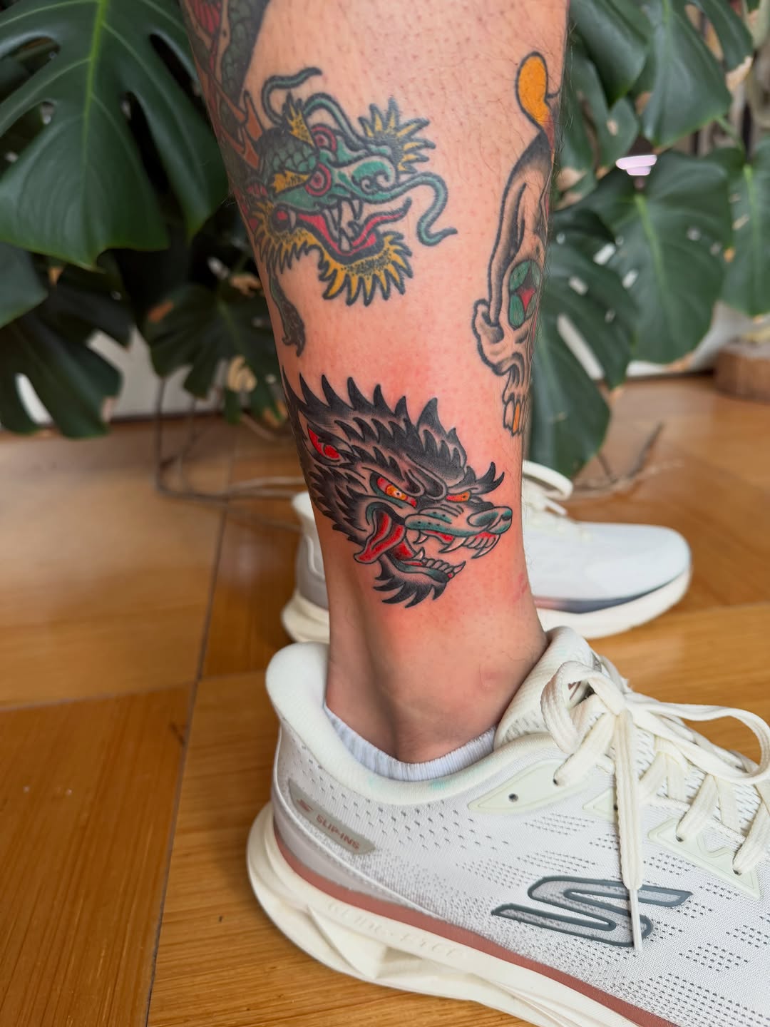 Tattoo by @doms.art.kc — american_traditional, japanese_irezumi
