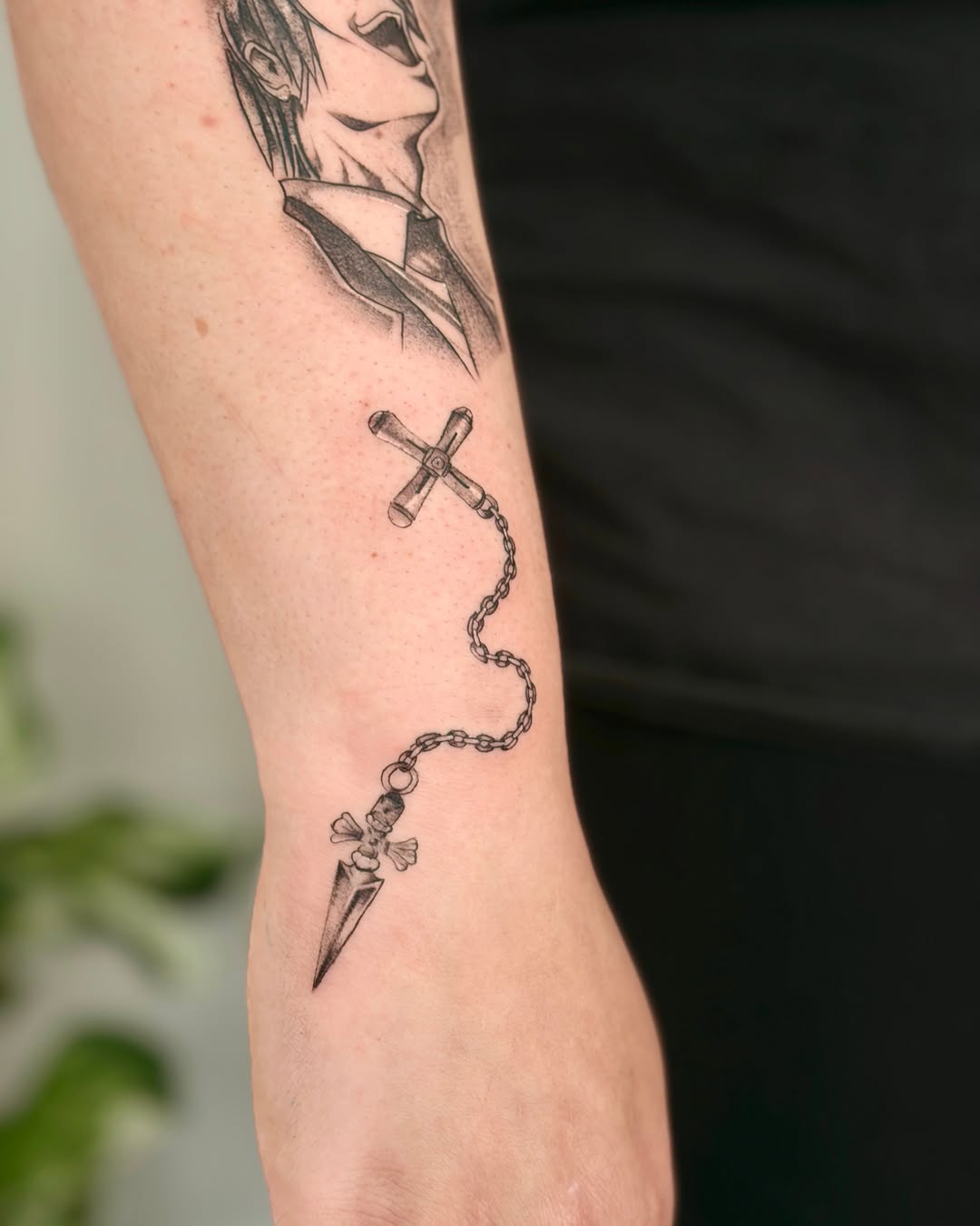 Tattoo by @_justq_inkkk โ black_and_grey