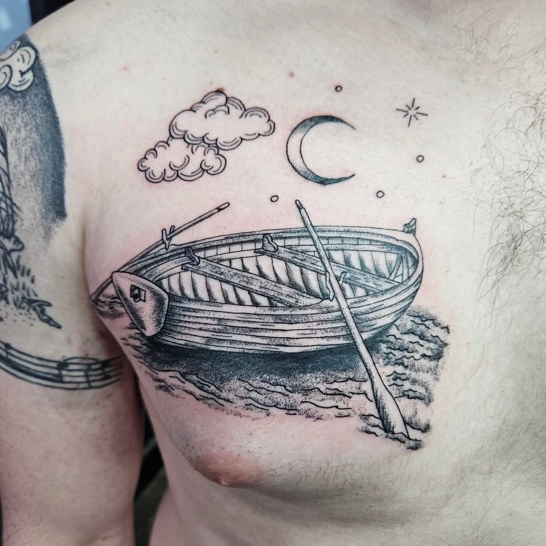 Tattoo by @hbld_danny — black_and_grey