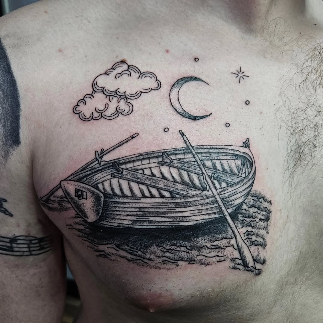 Tattoo by @hbld_danny — black_and_grey