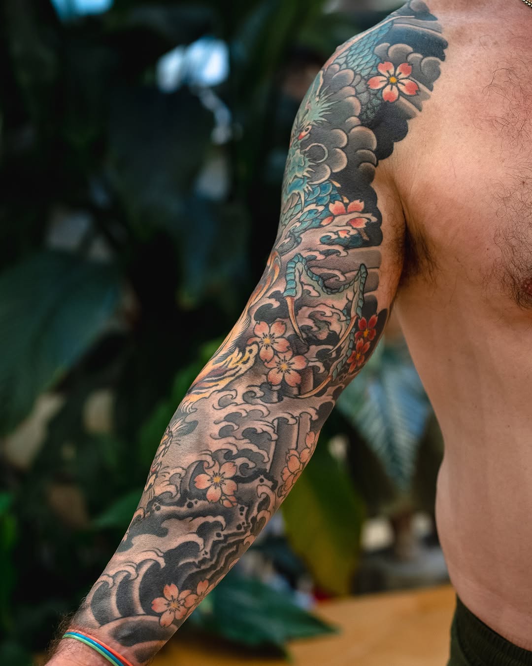 Tattoo by @sweetleib — japanese_irezumi, illustrative