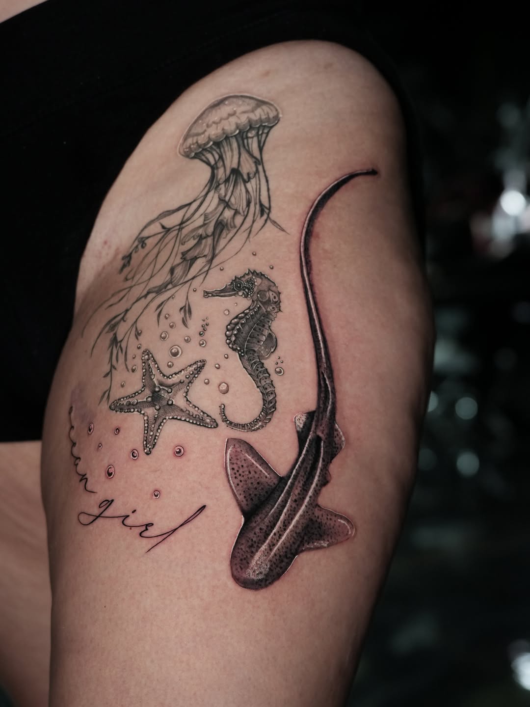 Tattoo by @alejoibanezart โ realism, fine_line
