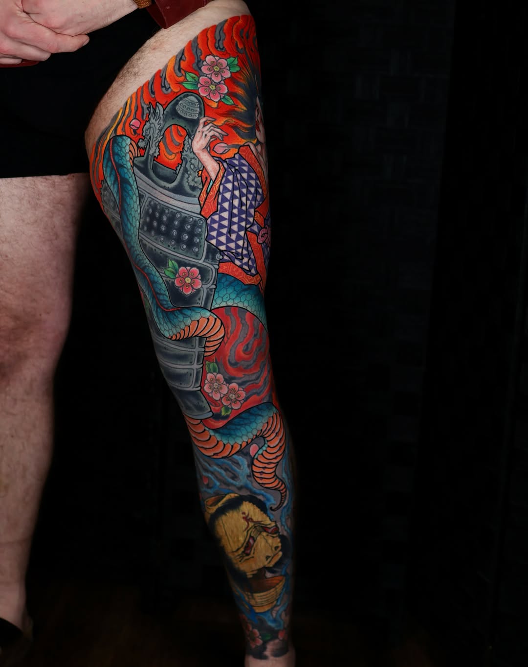 Tattoo by @jacoabarca โ japanese_irezumi